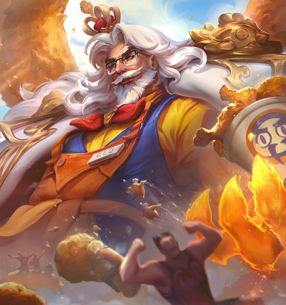 VanjesticLoL's tweet image. Swain skins with facial hair just hit different