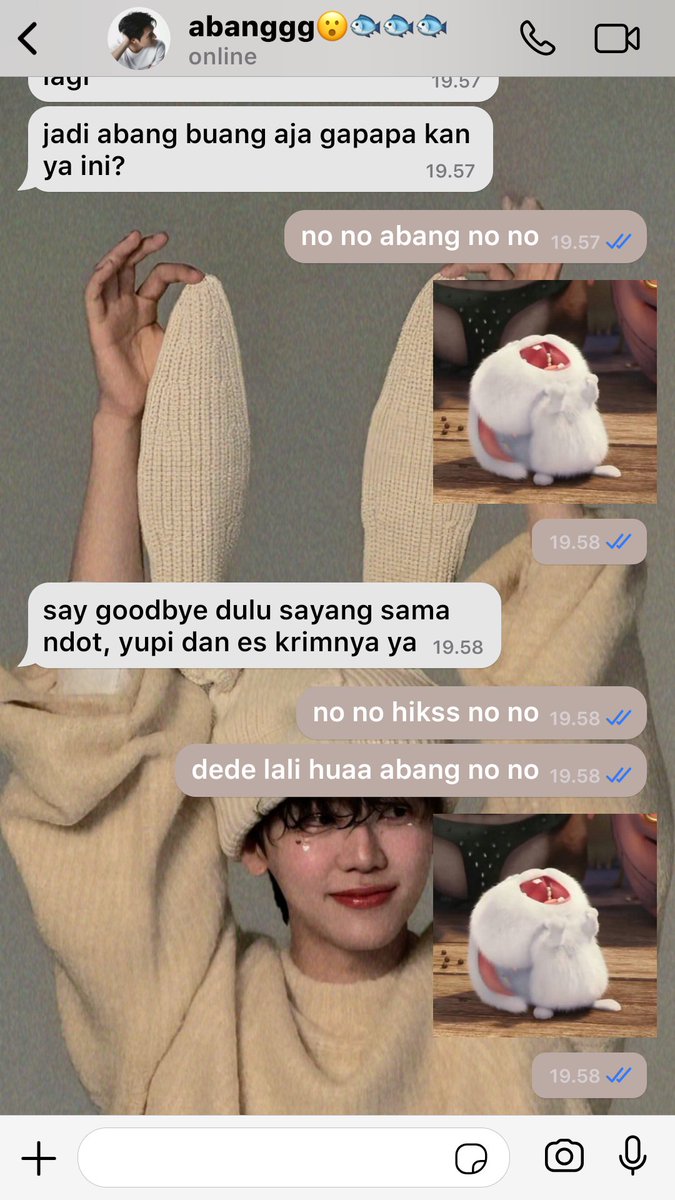 JeanNava tutwits

dede mau diet tapi atut kalo ndotnya di buang