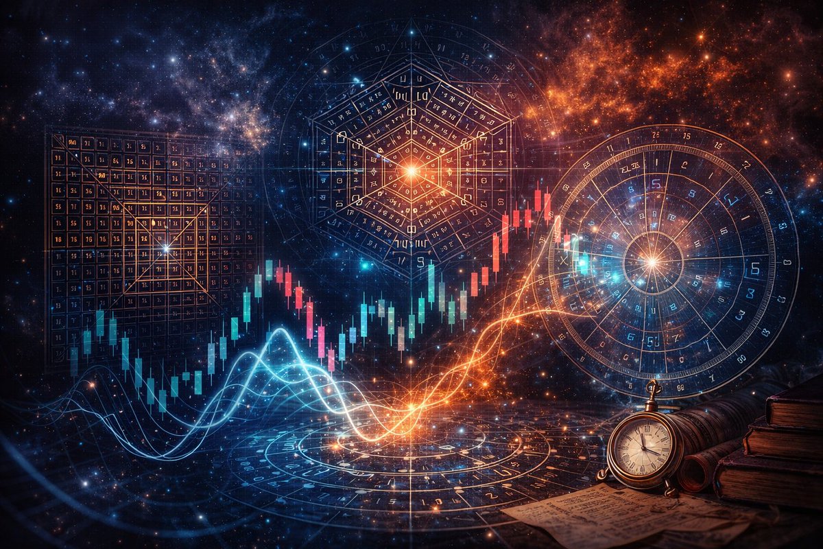 exclosion's tweet photo. In the original forecasting system of Gann, square of nine or hexagon chart or wheel of 24 aren't used for time forecasting or pivot date forecasting.
They are only used for price forecasts of tops and bottoms!
#GANN #squareofnine #wheelof24 #wdgann https://t.co/VYcXXq5dwH