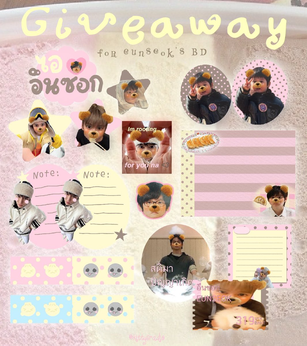 𝒮eokie's 𝓑∂ 𝓖iveaway 🤍ഒ⌗⋆𓂅ꉂ
. png files 🐈🥟🏄🏻‍♀️
✿ personal use only (link in mention)
#HAPPYEUNSEOKDAY