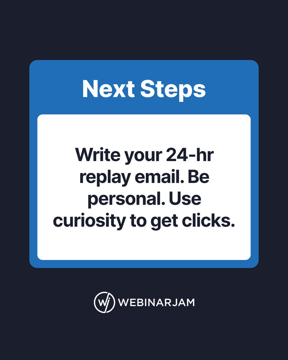 WebinarJam tweet media