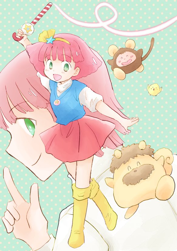 「ミンキーモモデビューの日とのことなので!」|山名沢湖のイラスト