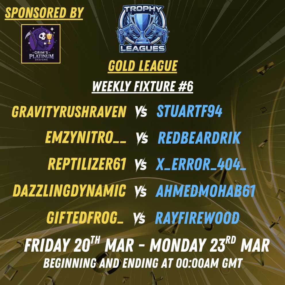 Trophy Leagues tweet media