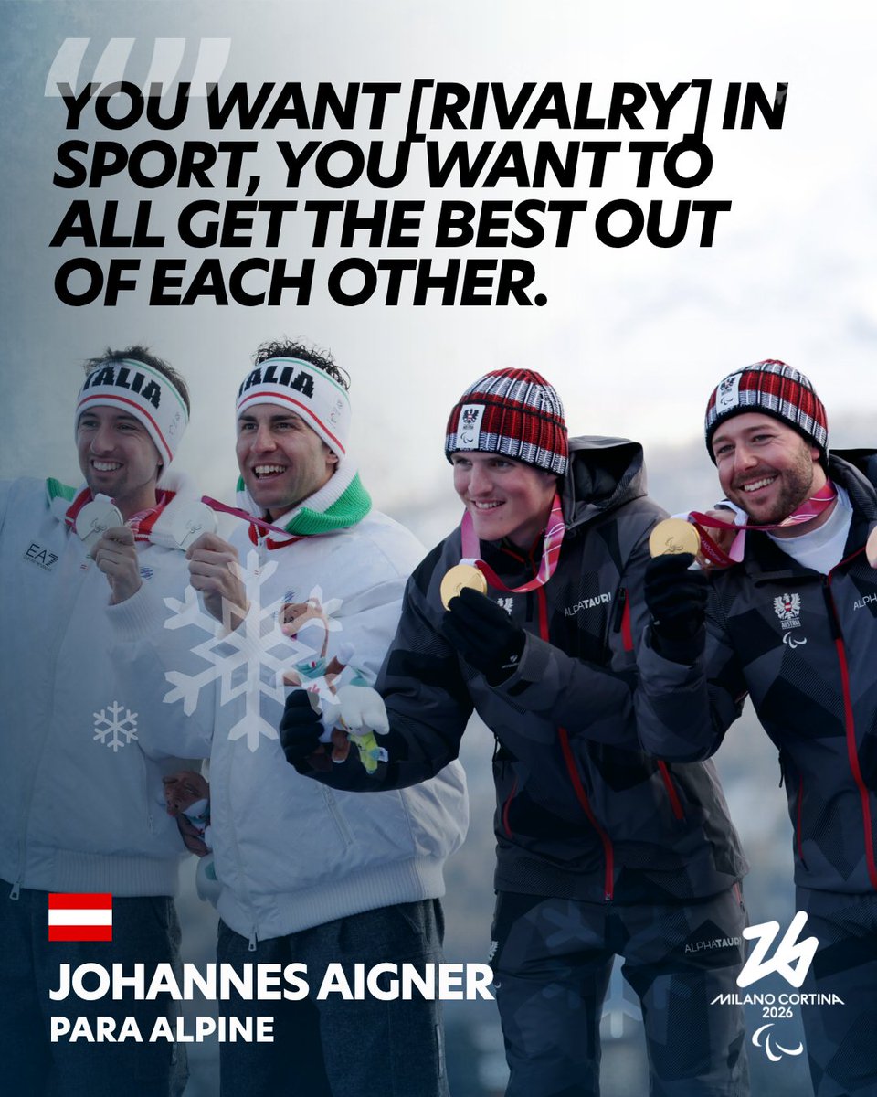 Paralympics's tweet image. ⛷️ BEST OF PARA ALPINE SKIING ⛷️ 

🔗 Learn about 3 highlights from Milano Cortina 2026 out of the 30 medal events that took place at the Tofane Alpine Skiing Centre: paralympic.org/feature/milano…

#Paralympics #MilanoCortina2026 #ParaAlpine