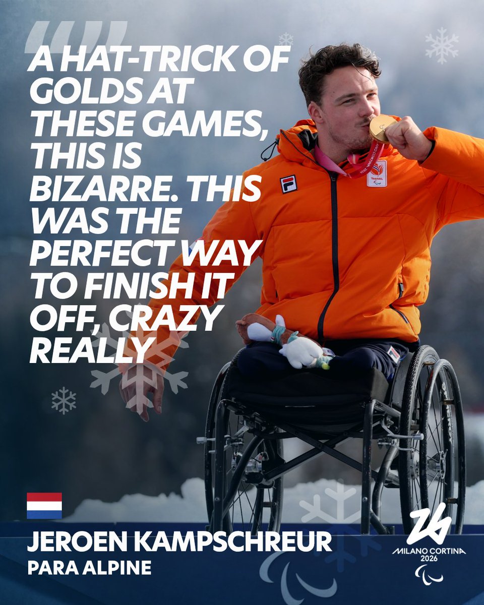 Paralympics's tweet image. ⛷️ BEST OF PARA ALPINE SKIING ⛷️ 

🔗 Learn about 3 highlights from Milano Cortina 2026 out of the 30 medal events that took place at the Tofane Alpine Skiing Centre: paralympic.org/feature/milano…

#Paralympics #MilanoCortina2026 #ParaAlpine