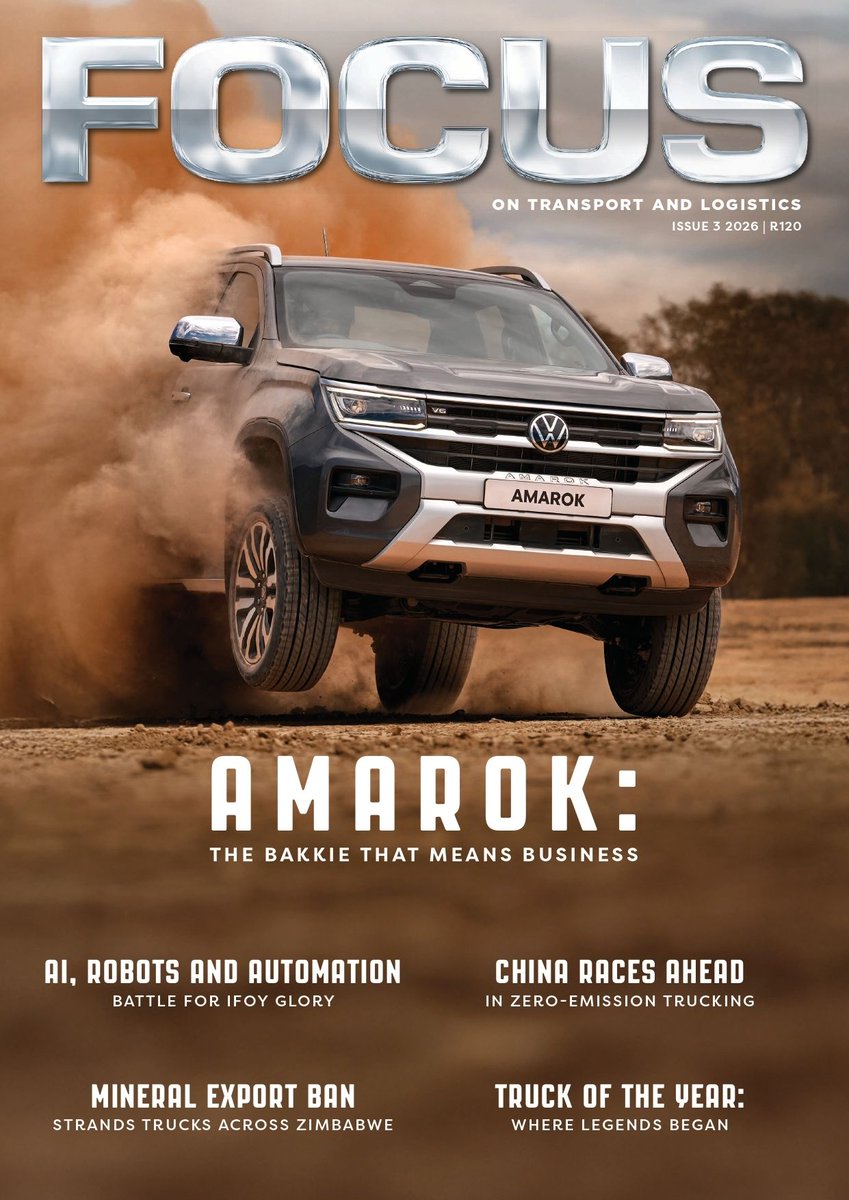 FOCUSmagSA's tweet image. 𝗧𝗵𝗲 𝗹𝗮𝘁𝗲𝘀𝘁 𝗲𝗱𝗶𝘁𝗶𝗼𝗻 𝗼𝗳 𝗙𝗢𝗖𝗨𝗦 𝗶𝘀 𝗟𝗜𝗩𝗘! 𝗜𝘁’𝘀 𝗻𝗼𝘁 𝗷𝘂𝘀𝘁 𝗮 𝗴𝗿𝗲𝗮𝘁 𝗿𝗲𝗮𝗱; 𝗶𝘁’𝘀 𝗮𝗹𝘀𝗼 𝗮 𝗿𝗲𝗮𝗹𝗶𝘁𝘆 𝗰𝗵𝗲𝗰𝗸 𝗳𝗼𝗿 𝘁𝗵𝗲 𝗶𝗻𝗱𝘂𝘀𝘁𝗿𝘆.

👉 tinyurl.com/2bf8dmbr

#Transport #Logistics #FleetManagement #Trucking #FOCUSMag