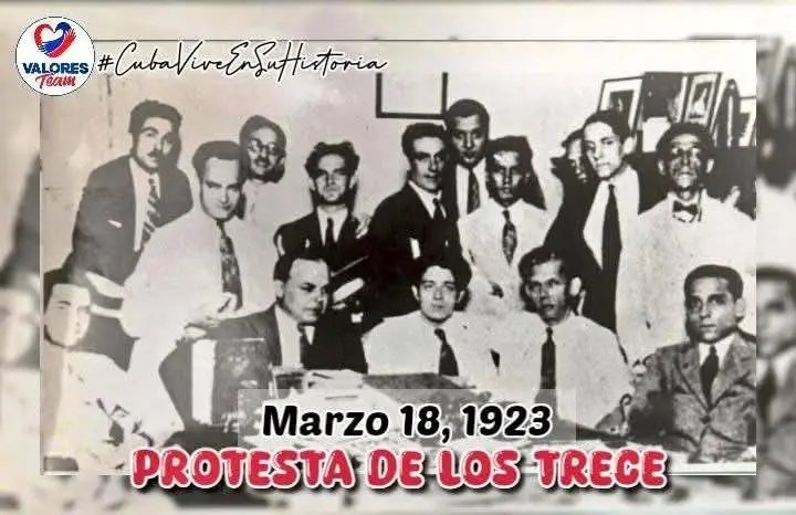 #PCCImías
En 1923,  trece jóvenes alzaron sus manos no solo para denunciar, sino para sembrar la semilla de una patria más justa, libre y soberana. Su ejemplo nos recuerda que la juventud tiene un papel fundamental en la defensa de los ideales y construcción del futuro.