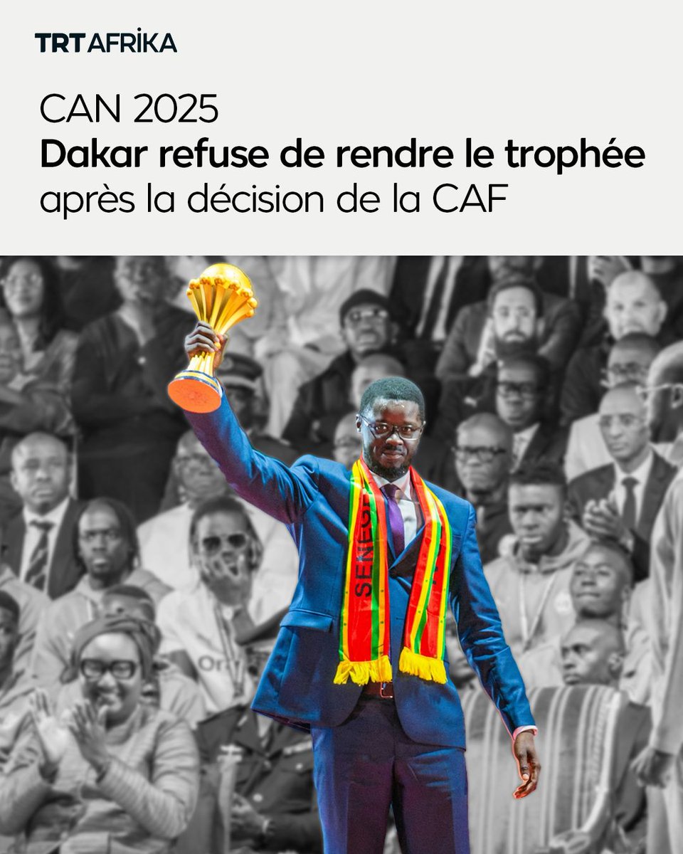 Le gouvernement sénégalais rejette la décision de la CAF d’attribuer la victoire de la CAN 2025 au Maroc sur tapis vert. Dans un communiqué publié mercredi, Dakar dénonce une tentative de dépossession injustifiée et demande l'ouverture d'une enquête internationale indépendante