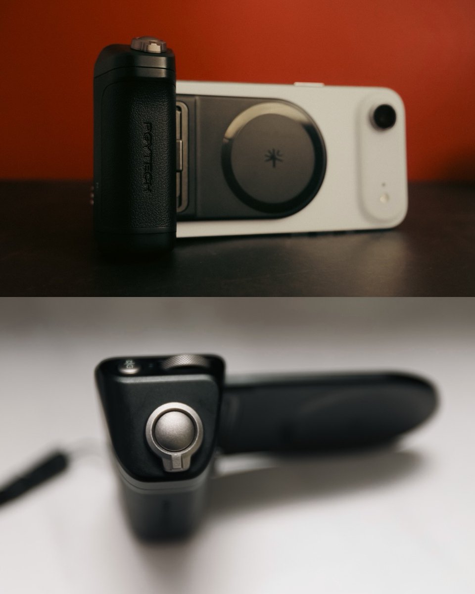 PGYTECH_global's tweet photo. 🦾 More modes than your favorite Transformer. (But cuter.)
Meet the MagCam 2 Phone Grip in Black — the shape-shifter your phone has been waiting for.
Three personalities. One sleek package. Zero drama. 🖤✨
📸: @rawvisualsblog
#PGYTECH #MakeCreationEasier #MagCam2 #PhoneGrip https://t.co/RVuV2mul20