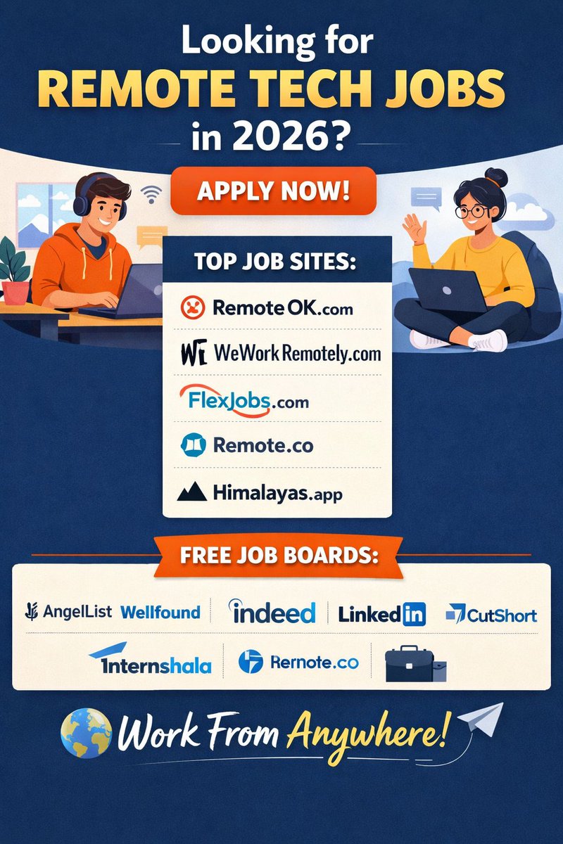 Some amazing opportunities  #job #tech #remote