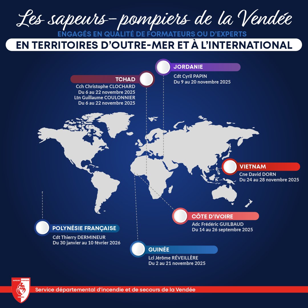 Sapeurs-pompiers de la Vendée tweet media