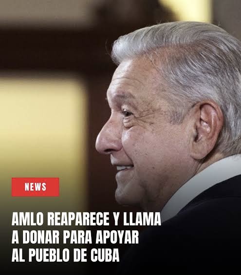 ¡Boom! Esto ya empezó a sonar en círculos bancarios:
EE.UU. podría investigar el origen de las donaciones que López pidió para la dictadura cubana.
<a href="/SGarciaSoto/">Salvador García Soto</a> 

Además de todo el “sospechosismo” que despertó la asociación civil Humanidad con América Latina que utilizó el
