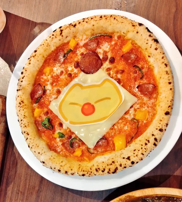 FFピクリマカフェ後半行ってきました!今日で最後なのでいっぱい食べました〜いつもお手拭きにモーグリ描いてくれる店員さん𝑩𝑰𝑮𝑳𝑶𝑽𝑬