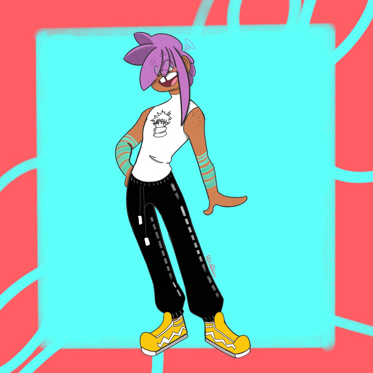 cappy_appy's tweet photo. ✨MEET ‘EM UP 3.0✨

My little superhero dude!
I’m working on the power system!
-
-
#oc #originalcharacter #superherooc #DigitalArtist #artistsontwitter https://t.co/pqYXTOCsVv