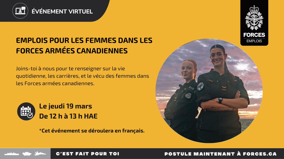 Forces armées canadiennes tweet media
