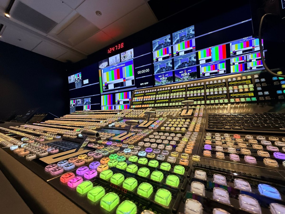 GrassValleyLive's tweet image. Grass Valley has expanded its partnership with University of Pittsburgh Athletics by completing a major upgrade of its #productioninfrastructure, transitioning the department’s #broadcast facilities to a #SMPTE ST 2110 #IP backbone. 

hubs.li/Q046XQKh0