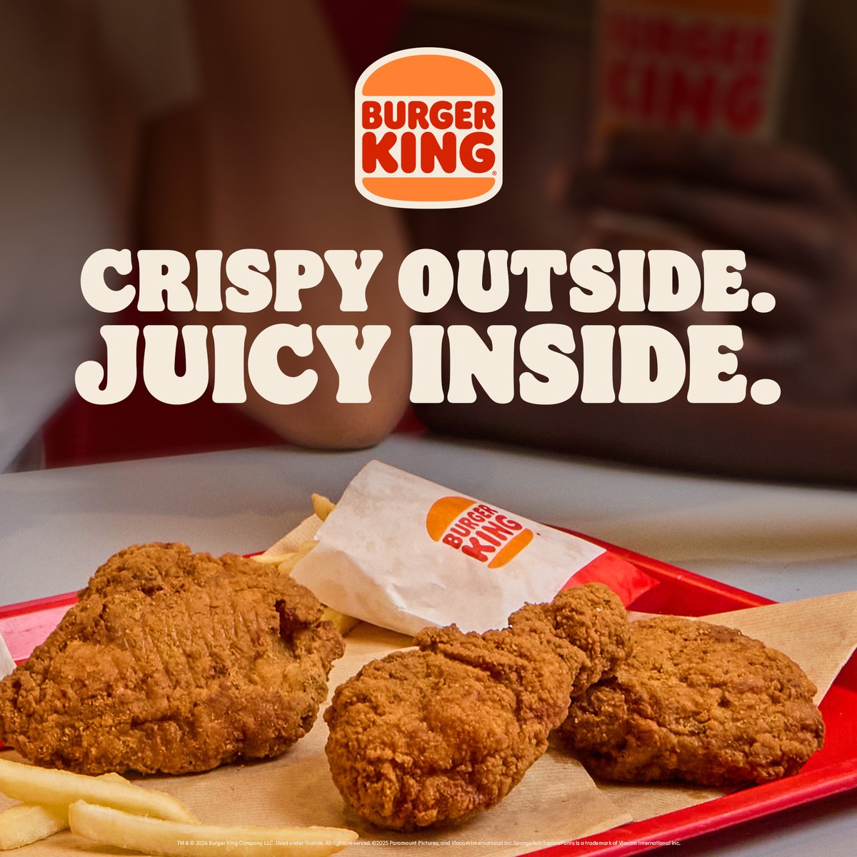 BurgerKingZA's tweet photo. Warning: Our Fried Chicken may cause serious cravings. One bite and you’ll know why. https://t.co/MgfniC5uma