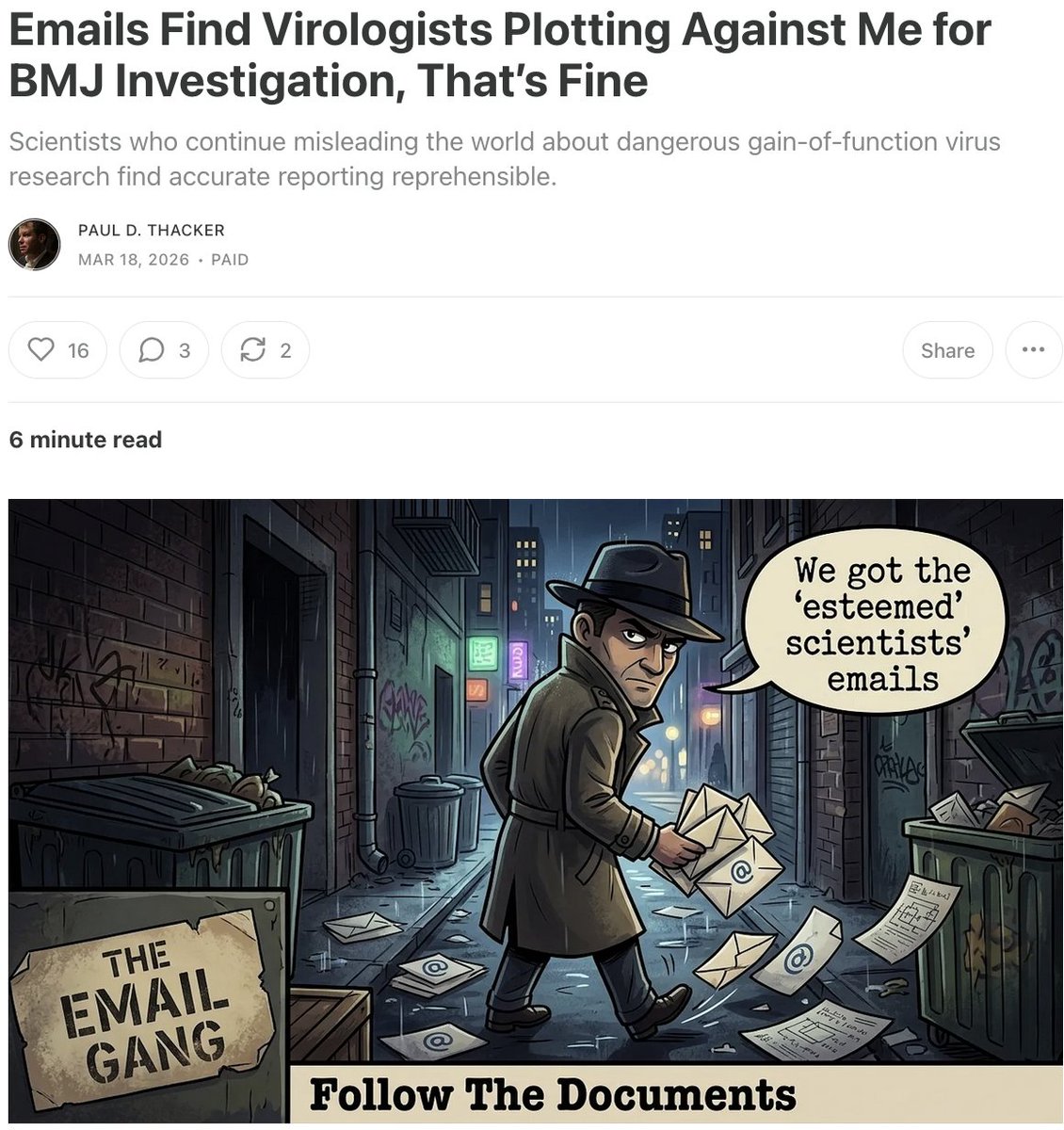 Paul D. Thacker tweet media