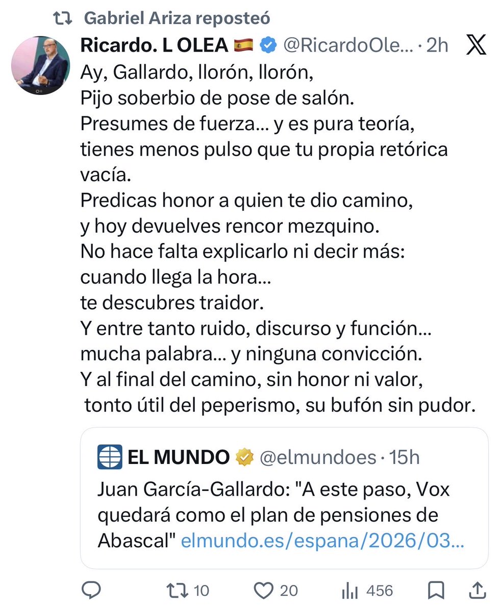 Juan García-Gallardo tweet media