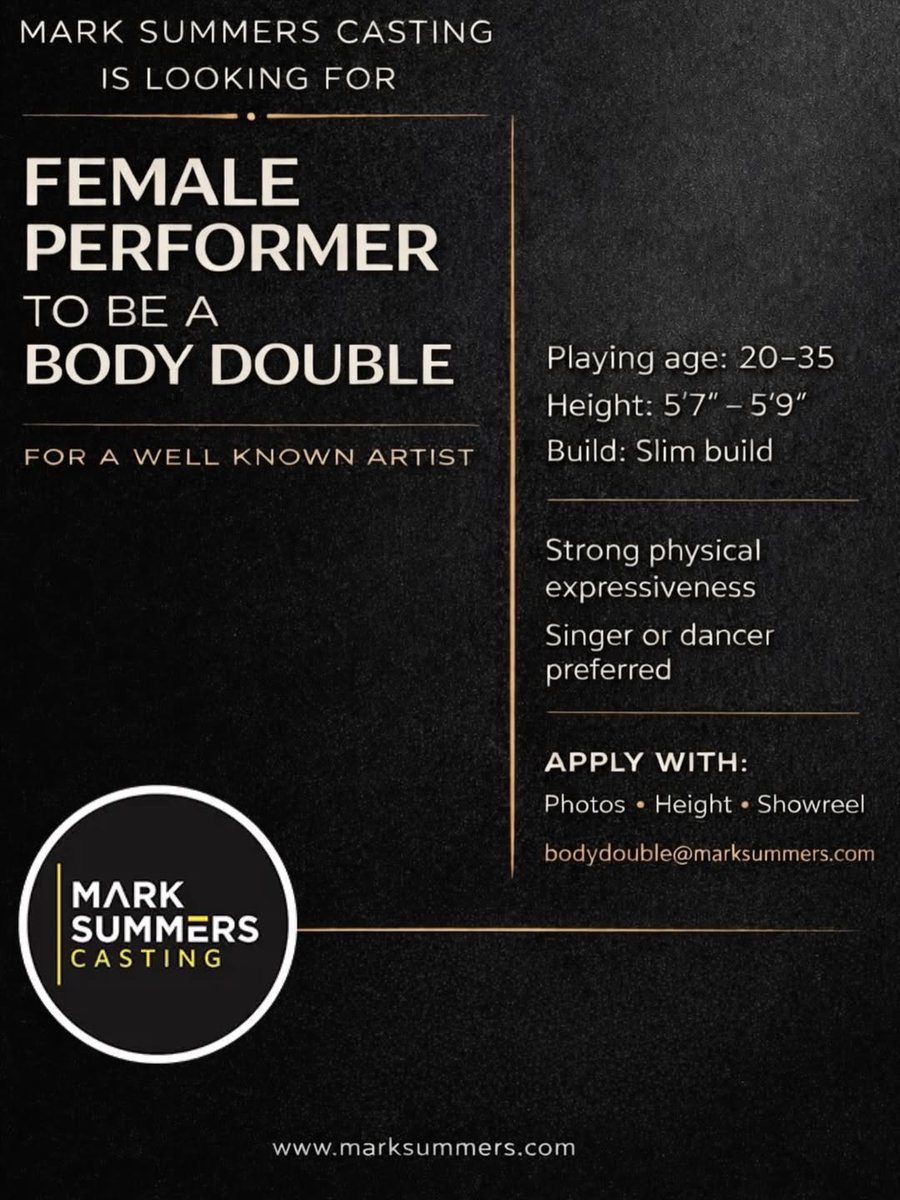 Mark Summers Casting tweet media