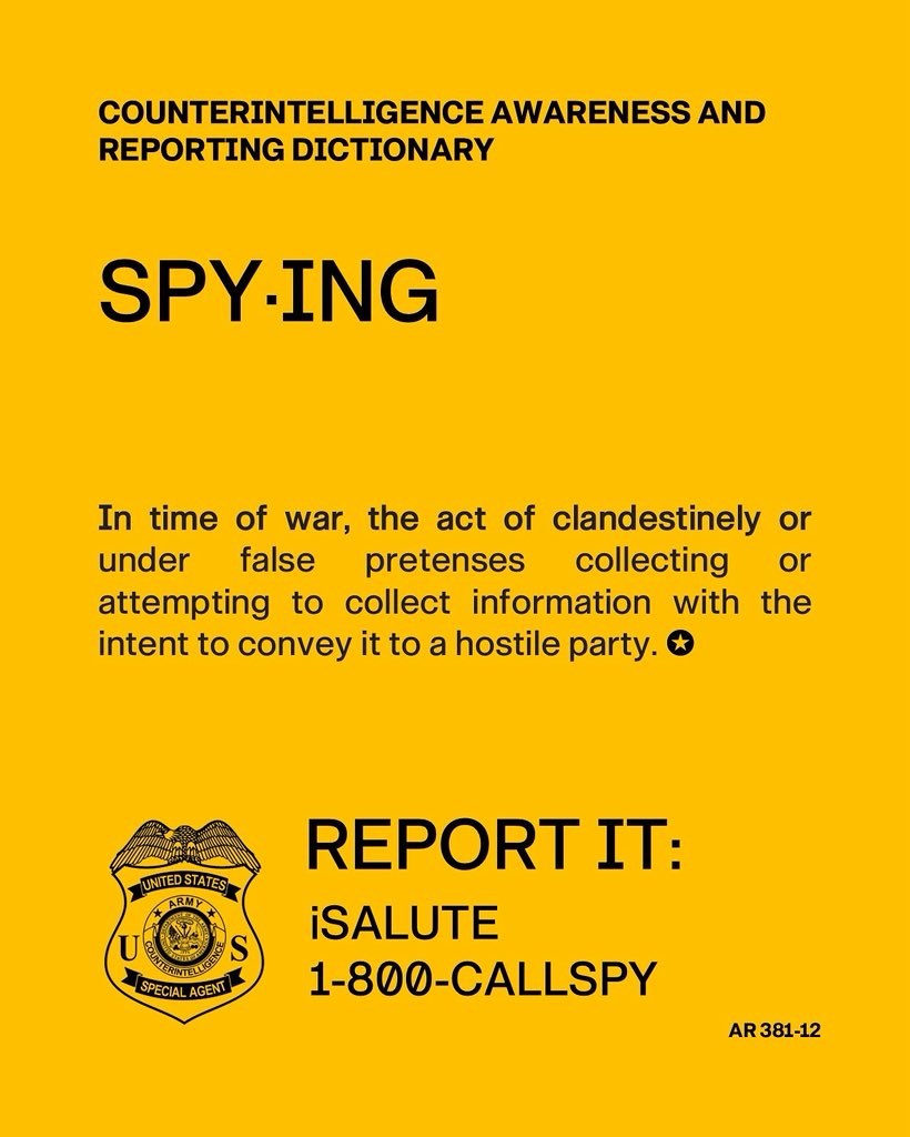 Army Counterintelligence Command (ACIC) tweet media