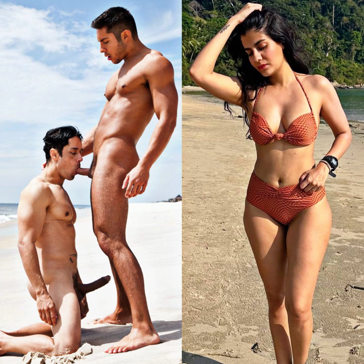 HAVING SUCH A HOT GF/WIFE IS A BLISS BUT STILL THE SATISFACTION IS INCOMPLETE IF YOU DON’T SUCK YOUR BUD’S HARD DICK WATCHING HER!

SHREYA D IS SUCH A BADDIE TO GO GAY FOR!