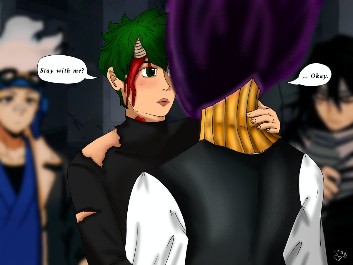 jj_foreverr's tweet photo. My favorite scene from Yurei this week 🙈🥹
#MHAfanart #MHAfanfic #bnha #deku #kurogiri ??? #izukuro ?? Kurizu, kurozuku? I have no idea https://t.co/FFaoagSQ3B