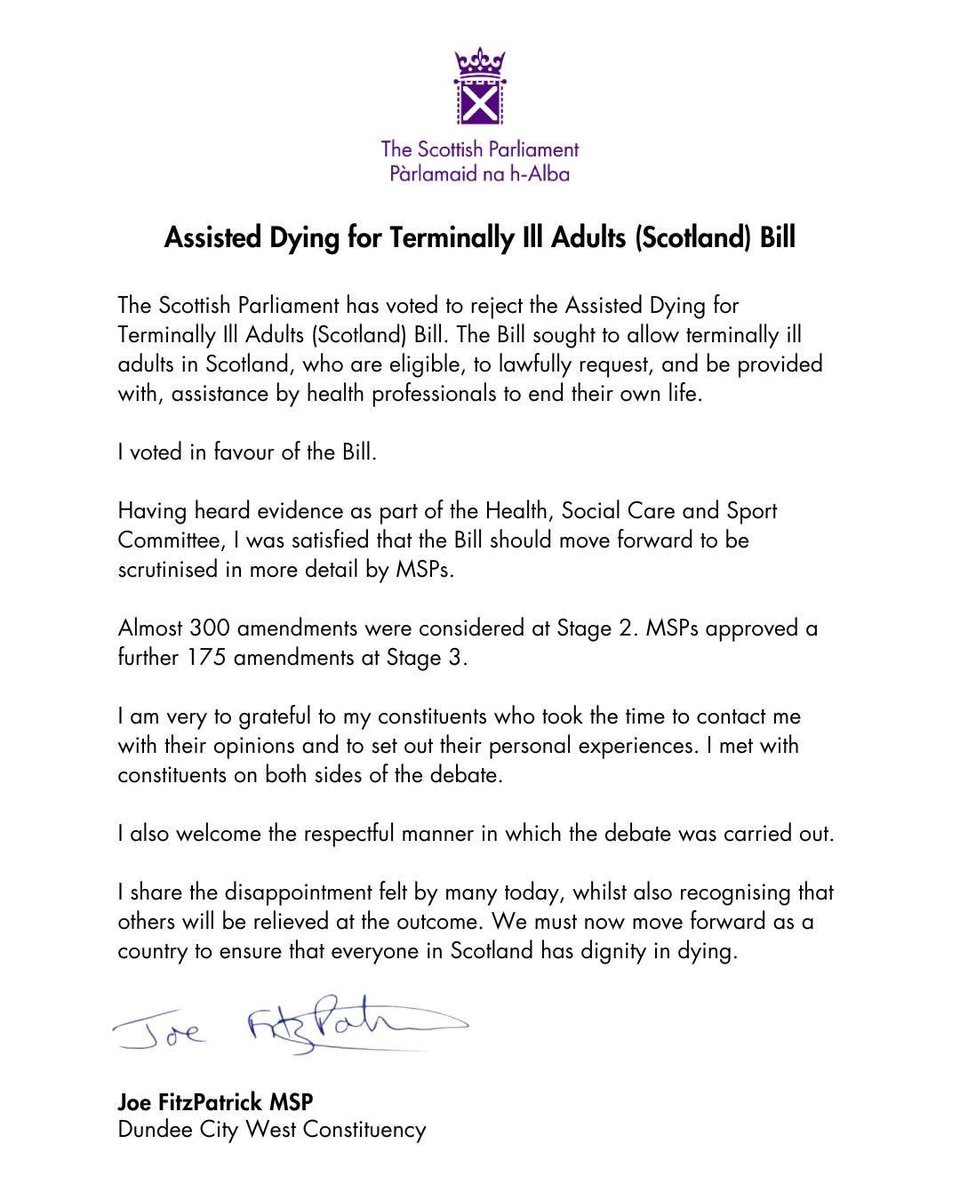 Joe FitzPatrick MSP tweet media