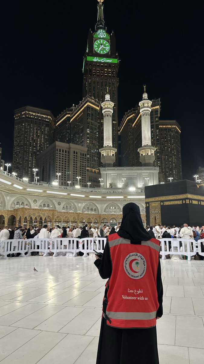 Saraljabr's tweet photo. بحمد الله وتوفيقه،
اختتمت مشاركتي في برنامج الخدمات الإسعافية خلال موسم رمضان ١٤٤٧هـ
أيام عظيمة قضيناها في خدمة ضيوف الرحمن، وتجربة إنسانية لا تُنسى 🕋 

#فريق_جامعة_الملك_سعود_للعمل_التطوعي https://t.co/UiTtxe5eY0