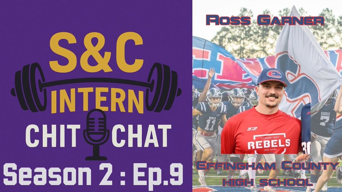 CoachJBurk's tweet image. Thanks to @CoachRGarner for joining us on the Chit Chat podcast.  Link to episode: rss.com/podcasts/s-c-i… Coach Garner does an amazing job and I have stolen many ideals from him, its worth the listen.  #strengthandconditioning #strengthcoach #footballtraining #podcast