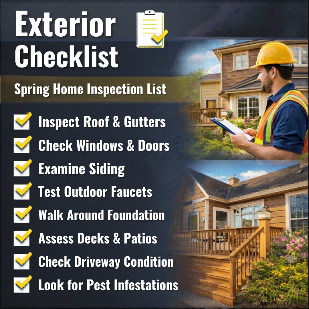 trubuildroofing's tweet image. A quick inspection can help catch small issues before they turn into costly repairs. If you notice anything that needs attention, TruBuild is here to help.

Construction company in Georgia, (404) 723-9826      (404) 838-7020  #HomeMaintenance #SpringChecklist #TruBuild