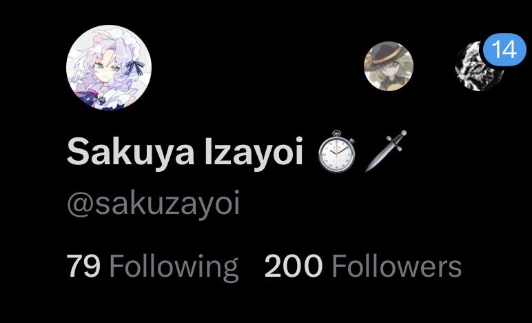 200 followers!

I would like to thank my Mistress, my fiancée, the Scarlet Devil Mansion, my fellow incident resolvers, Tupai….