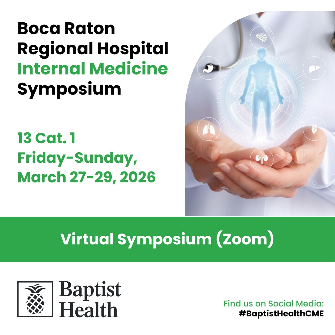 Baptist Health CME tweet media