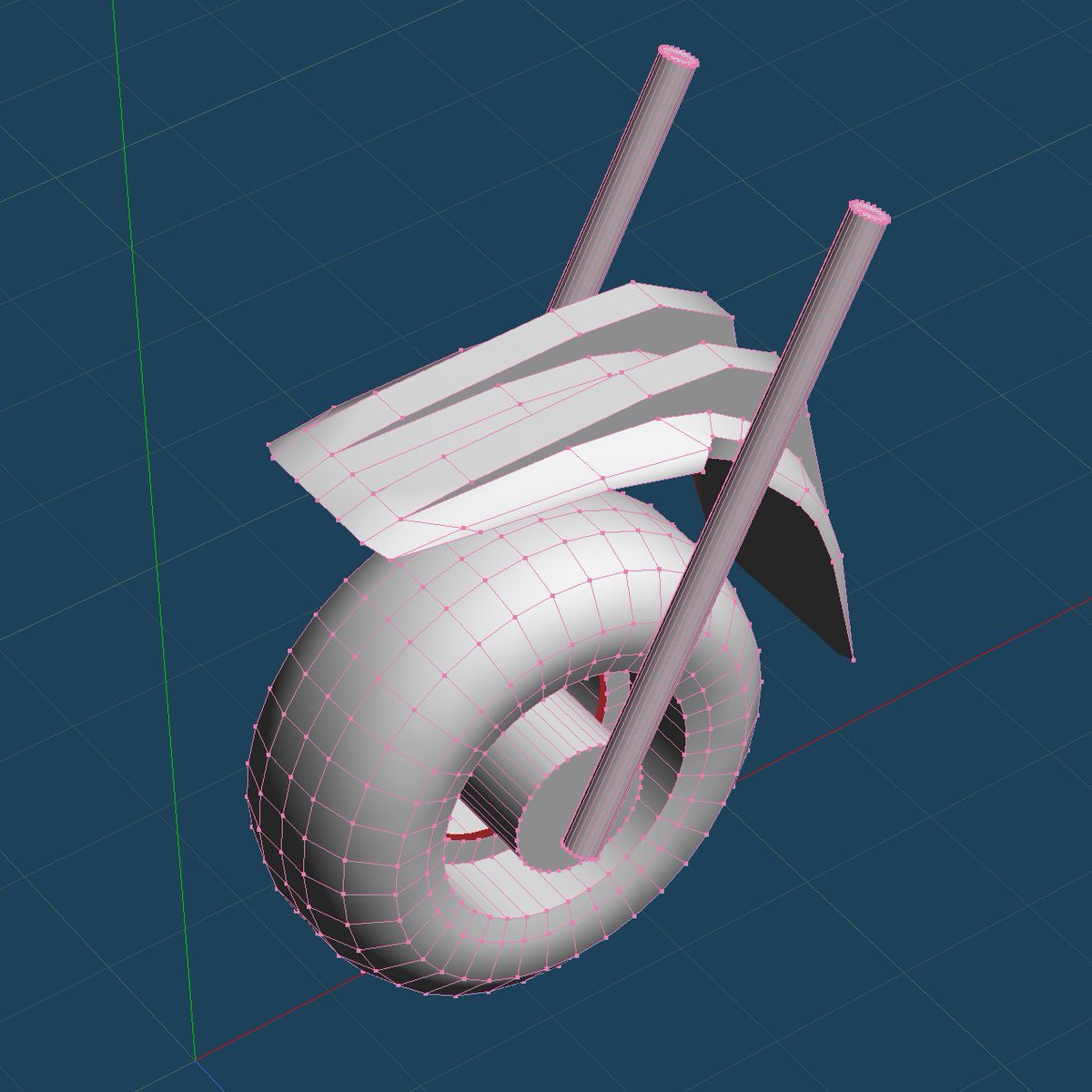 kamitoki_design's tweet image. なんだかんだミニバイクが好きなので、小さいバイクを設計し始めました。
特徴的なフェンダーデザイン、わかる人にはわかるかも？？👀
#ペーパークラフト #papercraft