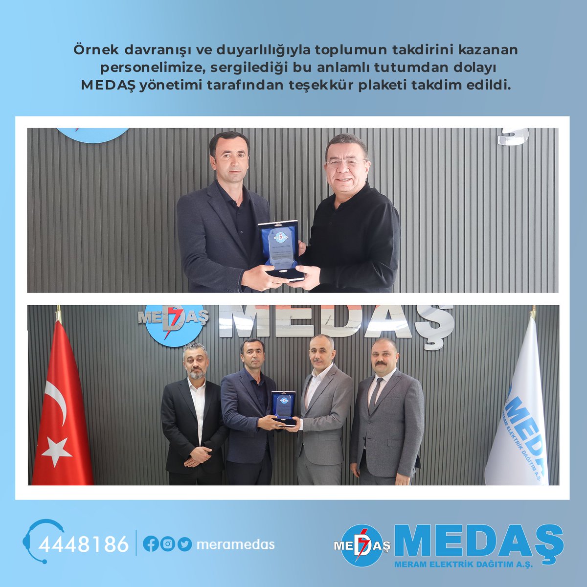 MEDAŞ tweet media