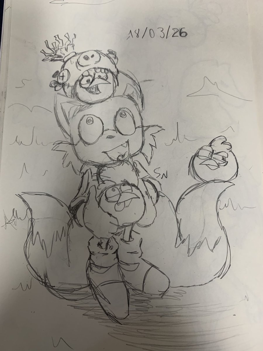 Drawing FG everyday to get Red in tweet media