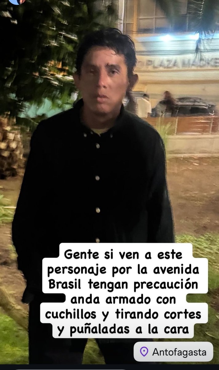 SonyekeLane's tweet photo. Gente tengan cuidado este tipo anda con un cuchillo y tirando al rostro esto es la #avenida #Brasil anda en bicicleta. Cuidado con sus #perritos esto es en #antofagasta

Hay #videos y una denuncia en #pdi https://t.co/7jJoV2FVMl