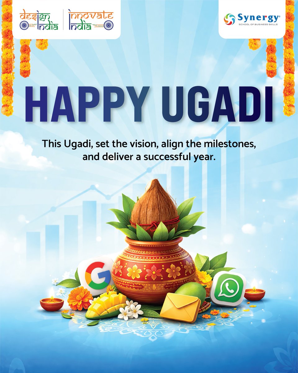 _SynergySBS's tweet photo. New year. New goals. Sharper execution. 📈
This Ugadi, set your vision, align every milestone, and turn ambition into measurable success.
#HappyUgadi #Synergy #GoalDriven #SuccessMindset https://t.co/0VMUXu9L07