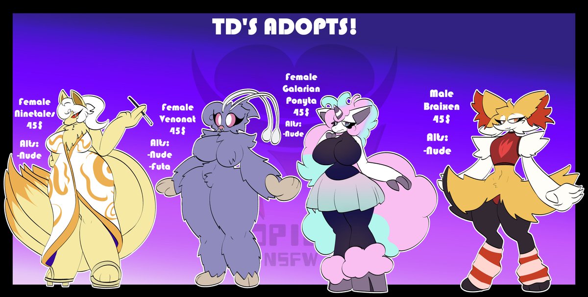 TD | NSFW account 🔞✨ (COMMS OPEN) tweet media