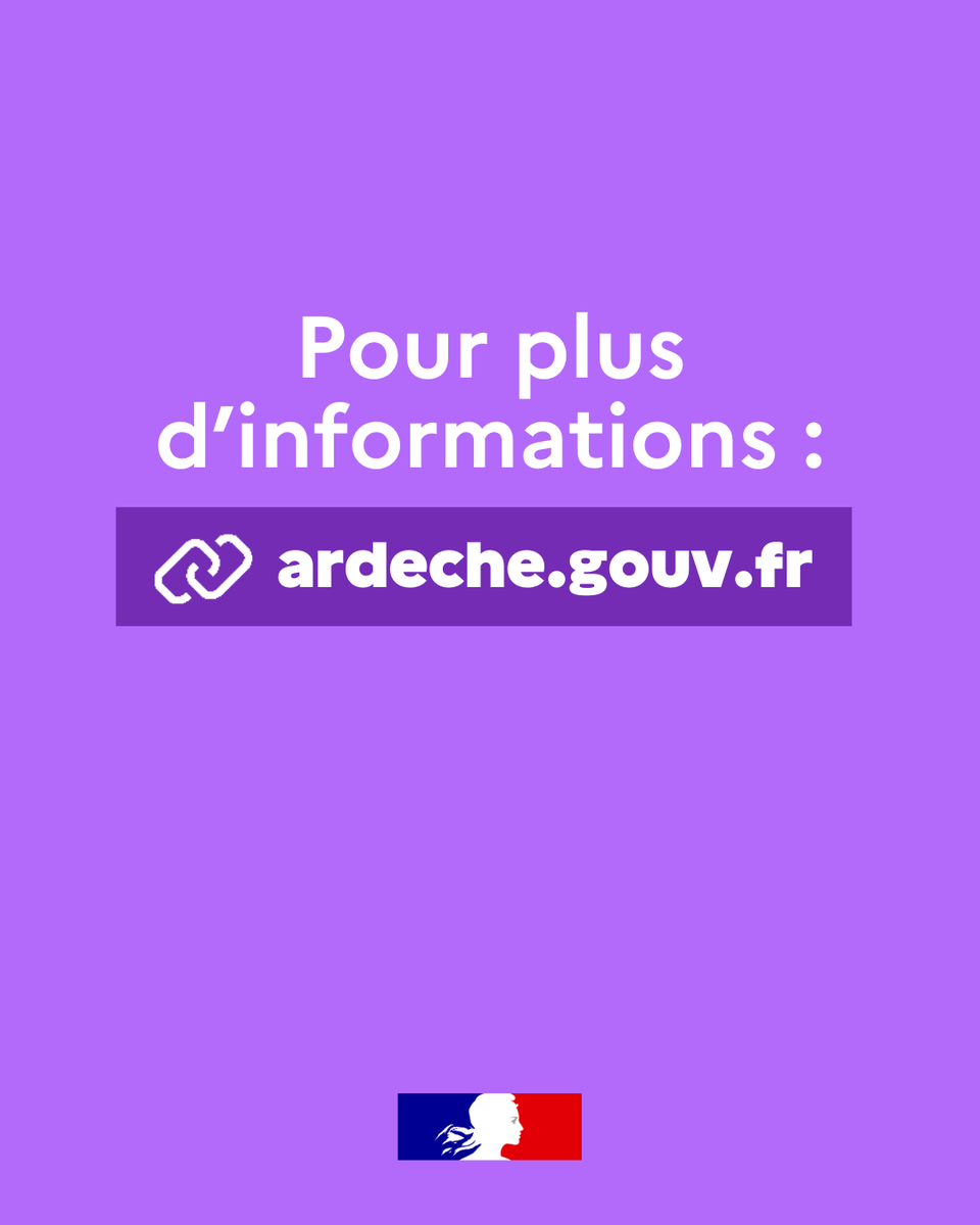 Préfet de l'Ardèche tweet media