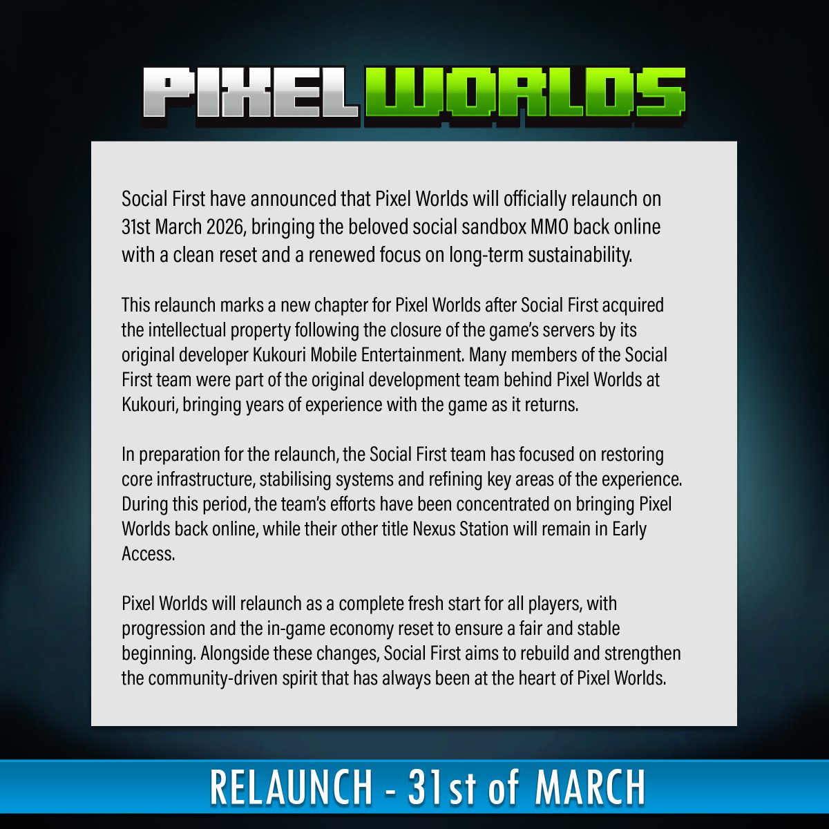 Pixel Worlds Game tweet media
