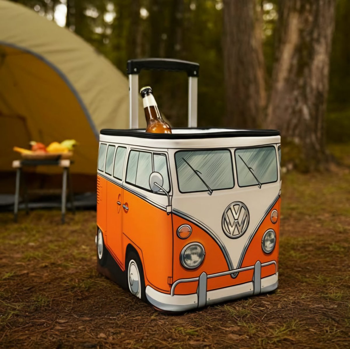 CamperFanPAGE's tweet image. Camping would be a whole lot cooler with this nostalgic #VWBus cooler! 🍊🚌