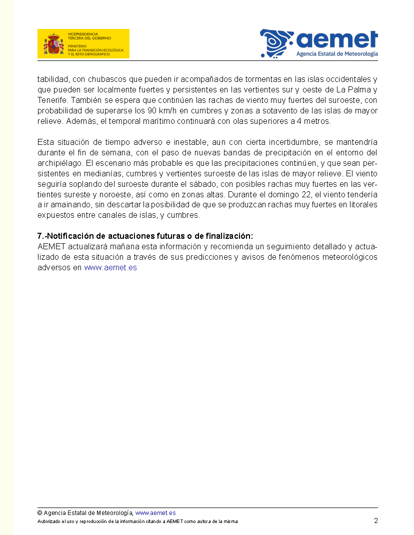 AEMET Canarias tweet media