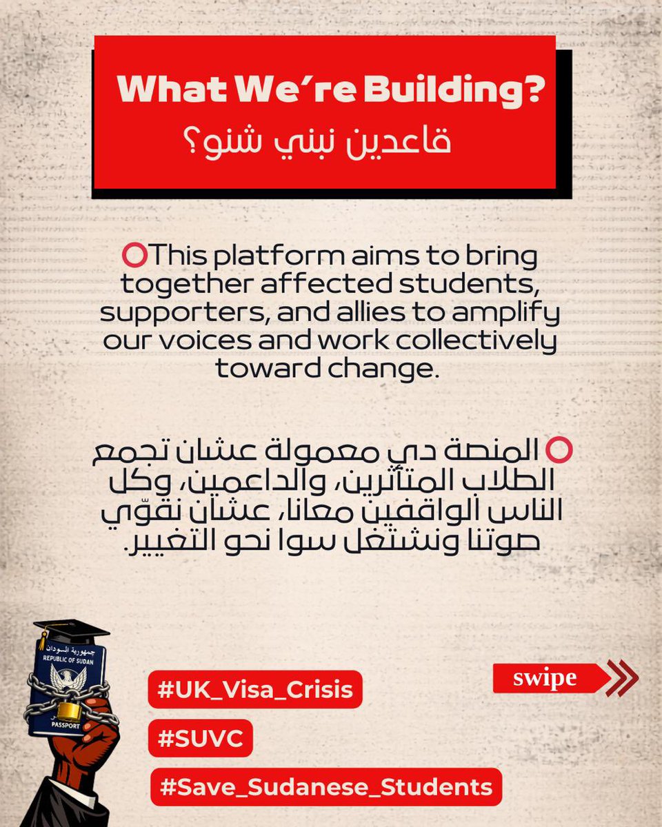 Sudanese UK-study Visa Crisis (SUVC) tweet media