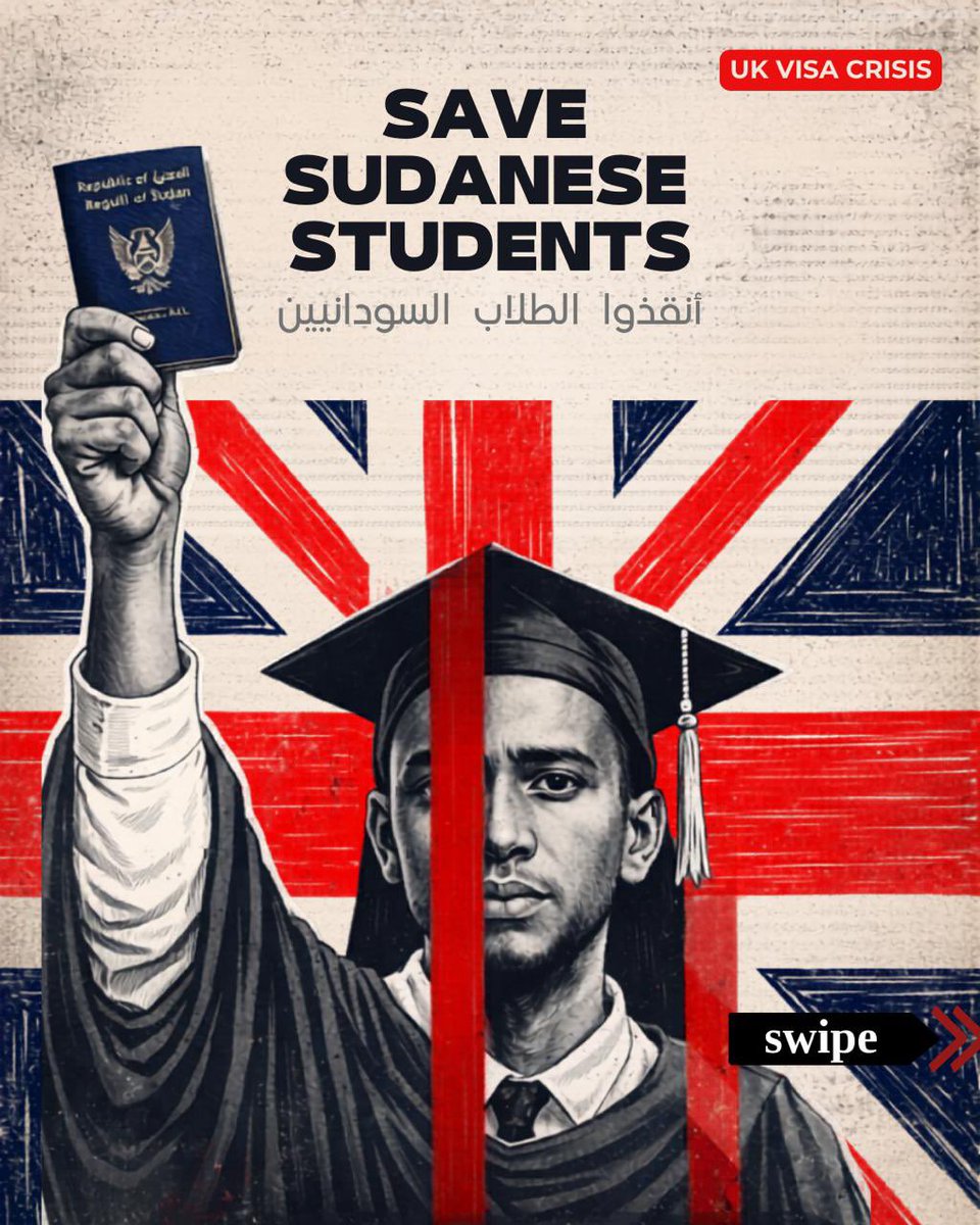 Sudanese UK-study Visa Crisis (SUVC) tweet media