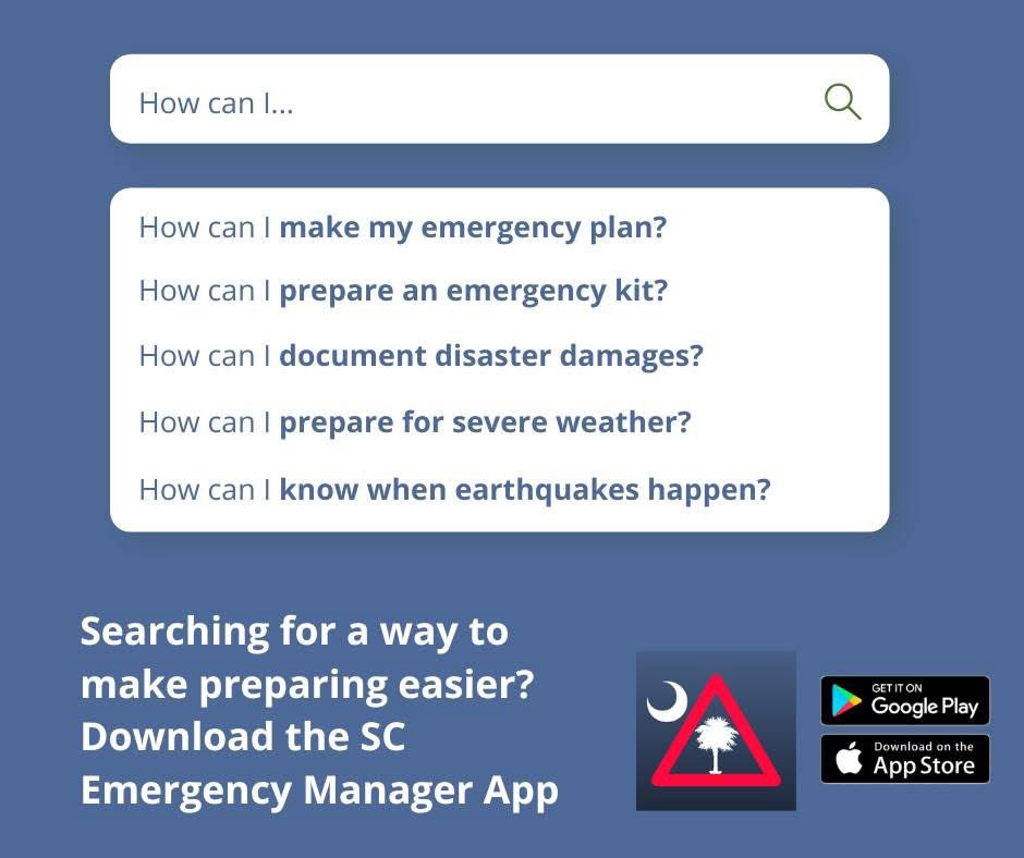 SC Emergency Management Division tweet media