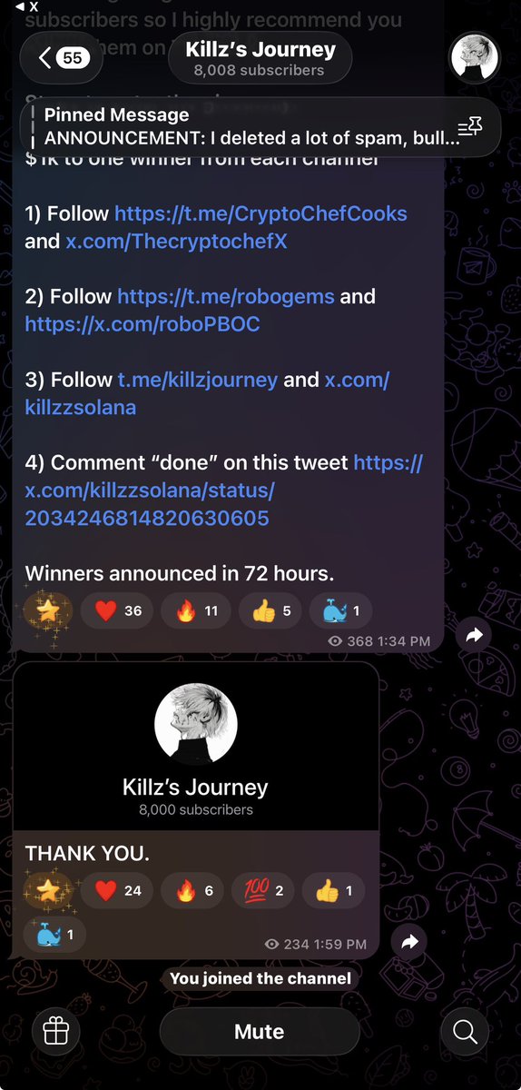 Crypto_levite's tweet photo. @roboPBOC @TheCryptoChefX @killzzsolana Done https://t.co/qhjsLUseT6