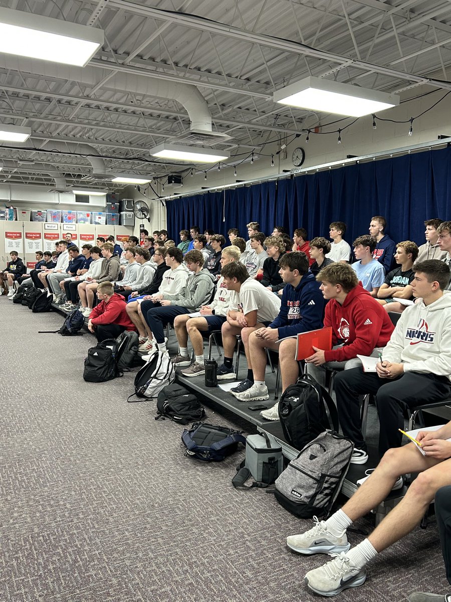 Week 1 of Leadership Class!

“Attendance doesn’t equal accomplishment”

Thank you to <a href="/Coach_BillBusch/">Bill Busch</a> for kicking it off for us! #WNE