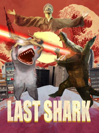 #LastShark  (2024) 🦈🐊 🇯🇵
No-budget lunacy from Taichiro Natsume : a psychic TV crew uncovers a yoga cult run by a giant alligator, and sparks a Tokyo shark-vs-gator apocalypse.
#CreatureFeature  #FilmsWithBite  #FilmX  📽️ 🎬