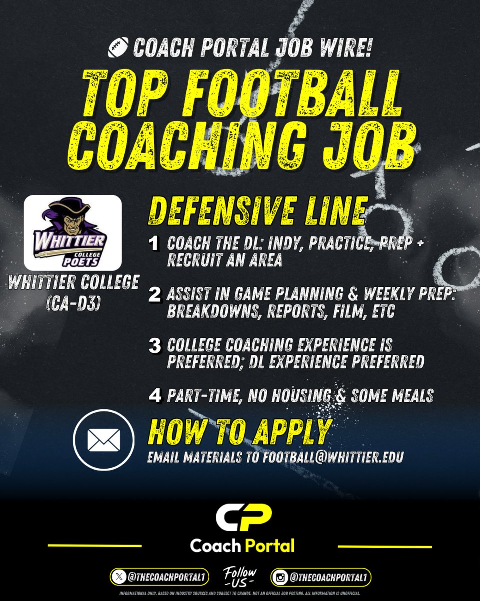 Coach Portal tweet media